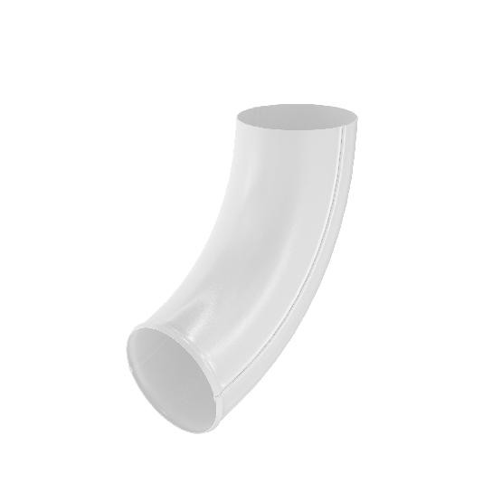 Водосток Aquasistem, система 150/100 - Отвод трубы RAL 9003 Белый купить в Юрьев-Польском