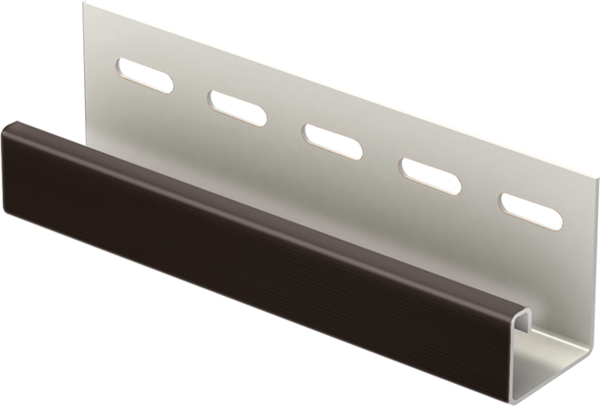 J-планка к Софиту PRO Тёмно коричневый купить в Юрьев-Польском