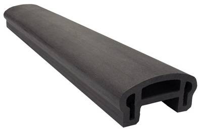 Перила вехнее фигурное Woodvex Select Графит купить в Юрьев-Польском