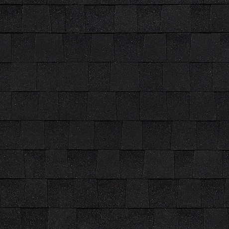 Двухслойная ламинированная черепица Shinglas, серия Фазенда – Чёрный купить в Юрьев-Польском