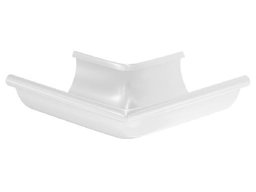 Водосток Aquasistem, система 125x90 - Угол желоба, наружный 90° RR 20 Белый купить в Юрьев-Польском