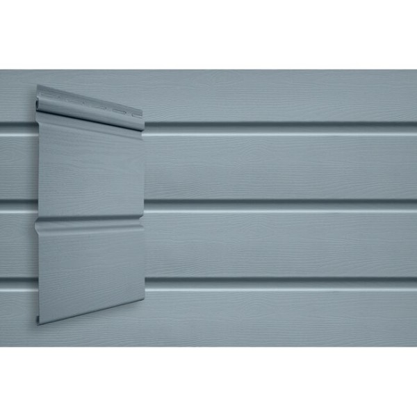 Виниловый сайдинг Grand Line Double-Брус Голубой купить в Юрьев-Польском