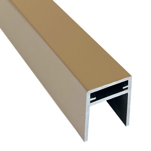 П-профиль Алюминиевый EasyDecking 35x25 Дуб купить в Юрьев-Польском