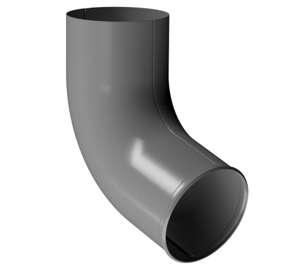 Отвод трубы D90 Döcke STAL PREMIUM Графит, (RAL 7024) купить в Юрьев-Польском
