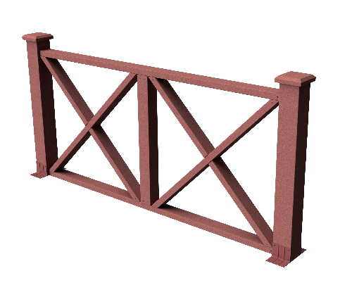 Ограждения декоративное ДПК GRINDERDECO  Тауэр мербау купить в Юрьев-Польском