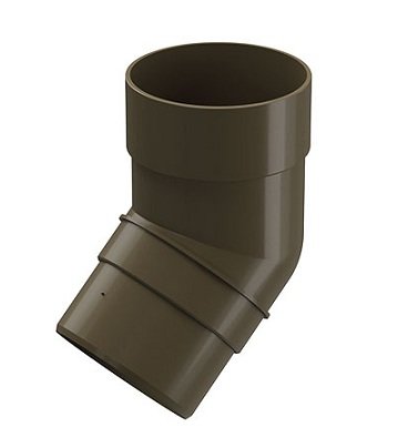 Колено 45˚ Docke Premium ПВХ - Каштан купить в Юрьев-Польском