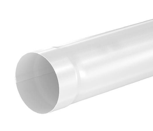 Водосток Aquasistem, система 150/100 - Труба водосточная 3.00м RAL 9003 Белый купить в Юрьев-Польском