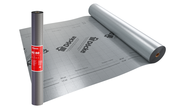 Пароизоляционная пленка Docke, BD 80 (повышенной прочности) купить в Юрьев-Польском