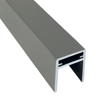 П-профиль Алюминиевый EasyDecking 35x25 Серый