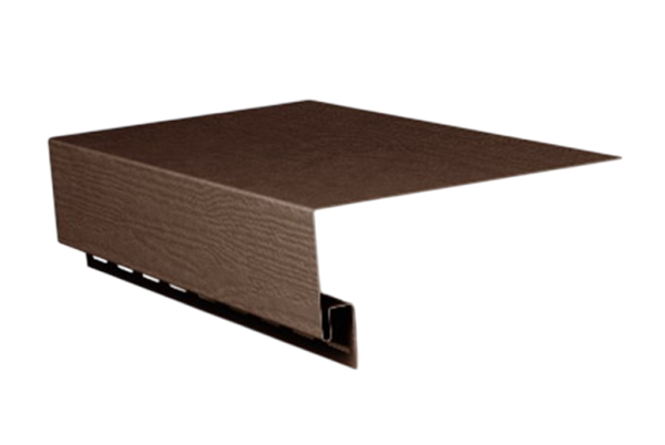 Планка приоконная широкая для Фасадных Панелей Темный Дуб купить в Юрьев-Польском