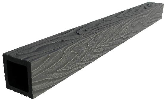 Балясина ДПК 3D GardenParkett фактура дерева Графит купить в Юрьев-Польском