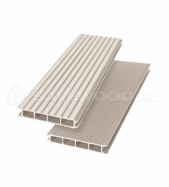 Террасная доска из ДПК SW Ulmus «SaveWood» бежевый купить в Юрьев-Польском