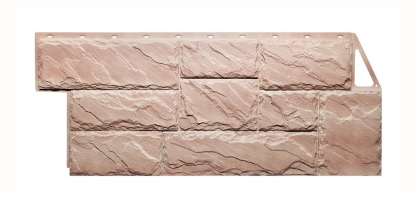 Фасайдинг Серия «Камень крупный» Терракотовый купить в Юрьев-Польском