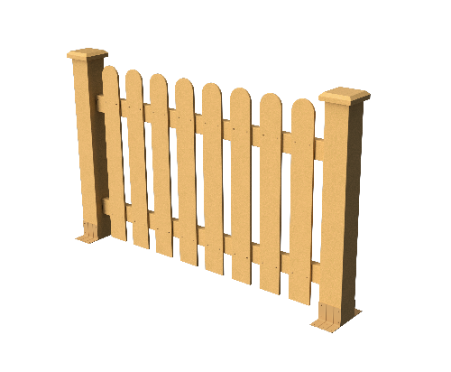 Ограждения декоративное ДПК GRINDERDECO Сежурне песчаник купить в Юрьев-Польском