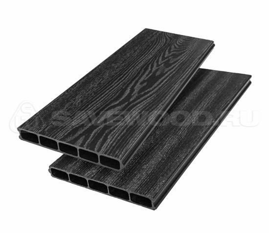 Грядочная доска ДПК 3D Savewood SW Rumex Чёрный купить в Юрьев-Польском