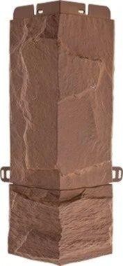 Угол наружный Альта-Профиль Гранит ЭКО - Терракотовый купить в Юрьев-Польском