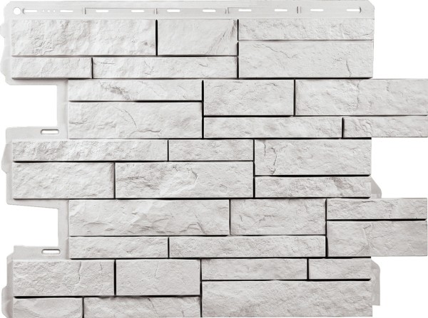 Фасадная панель Альта-Профиль Шотландия Белый купить в Юрьев-Польском