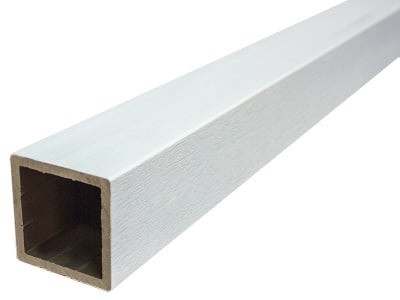 Столб опорный ДПК GardenParkett Белый купить в Юрьев-Польском