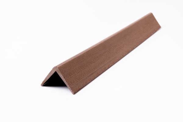 Угол торцевой Ecodecking Практик 50х50х3000 Шоколад купить в Юрьев-Польском