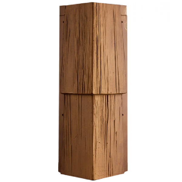 Угол T-Сайдинг-Щепа дуб ЭКО-2 Орех купить в Юрьев-Польском