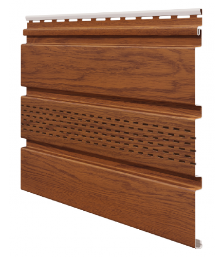 Софит ламинированный VOX NATURE с центральной перфорацией, Золотой-дуб купить в Юрьев-Польском