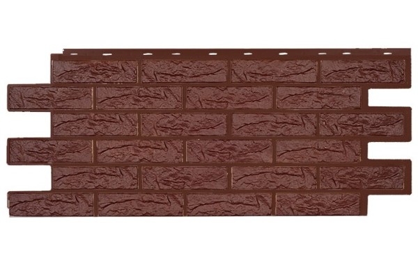 Фасадная панель T-Siding Лондон Брик Эко Браун купить в Юрьев-Польском