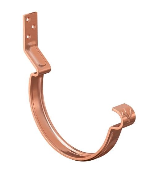 Водосток Aquasistem, система 125x90 - Крюк крепления короткий медный d125мм купить в Юрьев-Польском