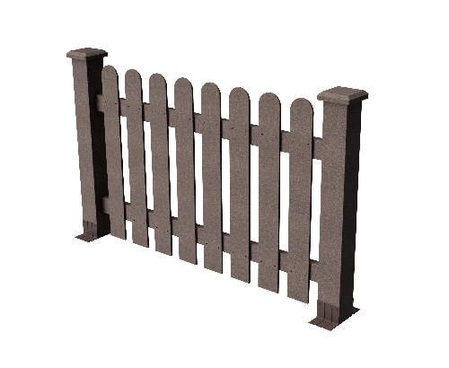 Ограждения декоративное ДПК GRINDERDECO Сежурне венге купить в Юрьев-Польском