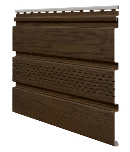 Софит ламинированный VOX NATURE с центральной перфорацией, Орех купить в Юрьев-Польском