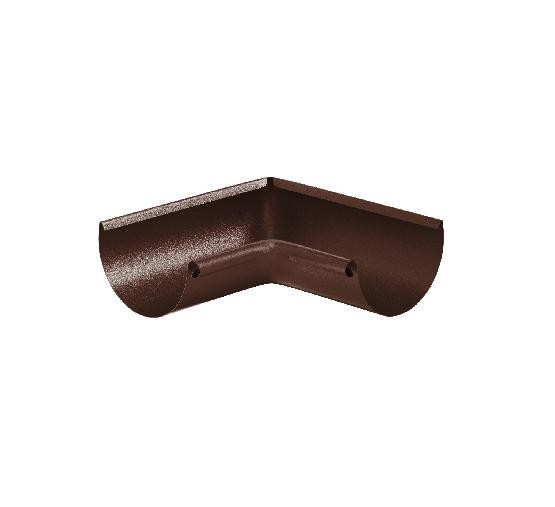 Водосток Aquasistem, Система 150/100 - Угол желоба, внутренний 90° RAL 8017 Коричневый matt купить в Юрьев-Польском