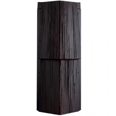 Угол T-Сайдинг-Щепа дуб ЭКО-2 Венге