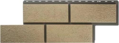 Фасадная панель Альта-Профиль Неаполитанский камень - Слоновая Кость купить в Юрьев-Польском