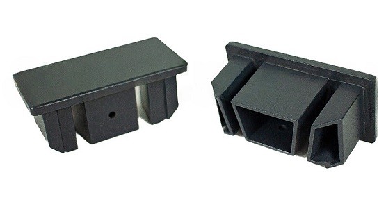 Заглушка для перил торцевая из алюминия GardenParkett Графит купить в Юрьев-Польском