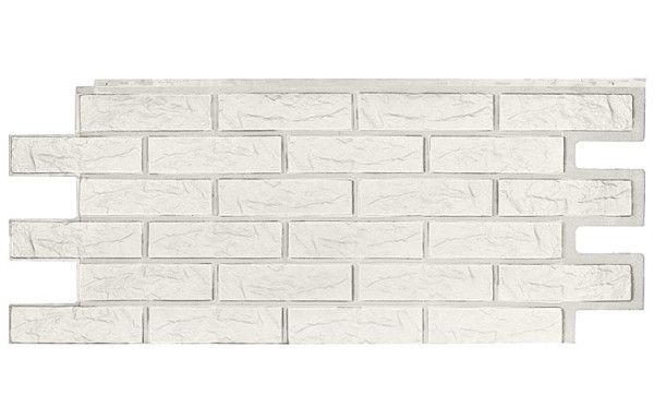 Фасадная панель T-Siding Лондон Брик Эко Уайт купить в Юрьев-Польском