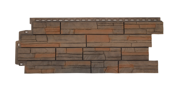Фасадная панель Grand Line Сланец Элит Сандал купить в Юрьев-Польском