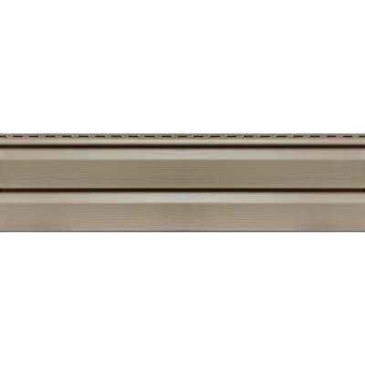 Виниловый сайдинг ю-пласт, бежевый