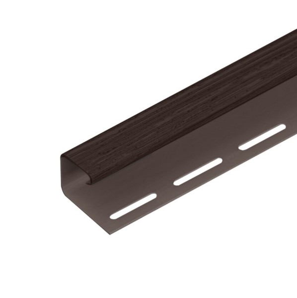 J-профиль TECOS ЛЮКС 3,05м БРАЗИЛЬСКАЯ ВИШНЯ купить в Юрьев-Польском