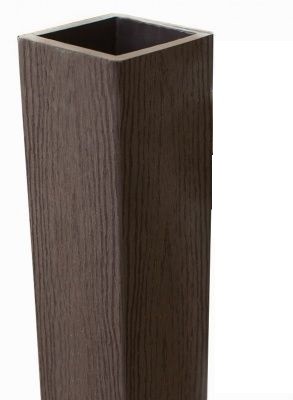 Столб опорный Woodvex Co-Extrusion Венге купить в Юрьев-Польском