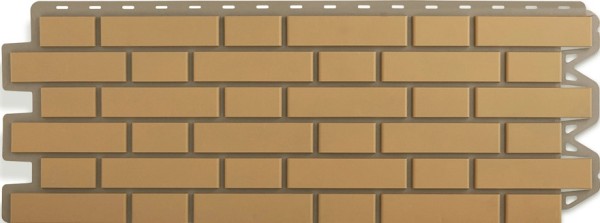Фасадная панель Альта-Профиль, Кирпич Клинкерный, Бежевый купить в Юрьев-Польском