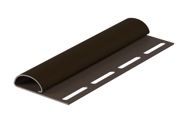 Финишная планка для сайдинга Элит, Коричневая купить в Юрьев-Польском