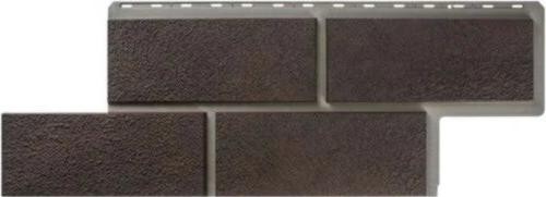 Фасадная панель Альта-Профиль Неаполитанский камень - Коричневый купить в Юрьев-Польском