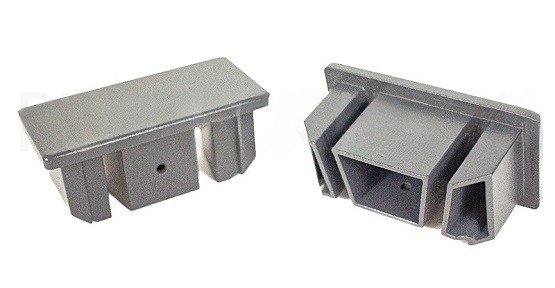 Заглушка для перил торцевая из алюминия GardenParkett Серый купить в Юрьев-Польском