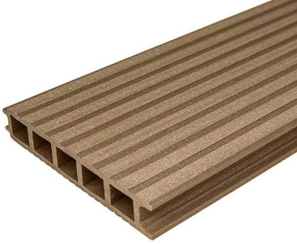 Террасная доска из ДПК бесшовная holzhof, Орех купить в Юрьев-Польском