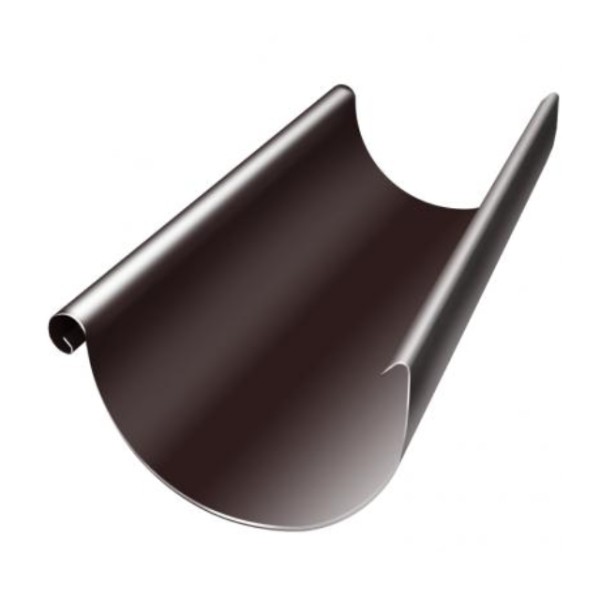 Водосток Grand Line 125x90 – Желоб 3м RAL 8017 купить в Юрьев-Польском