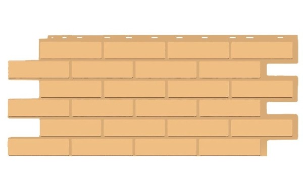 Фасадная панель T-Siding Кирпич Модерн Эко Крем купить в Юрьев-Польском