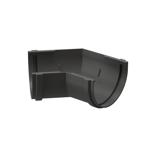 Угол желоба 135˚ Docke Premium Графит купить в Юрьев-Польском