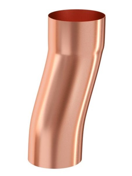 Водосток Aquasistem, система 125x90 - S-обвод медный купить в Юрьев-Польском