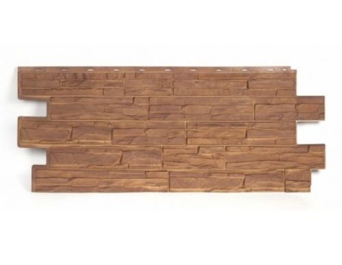 Фасадная панель T-Сайдинг-Альпийская сказка ЭКО-2 Орех купить в Юрьев-Польском