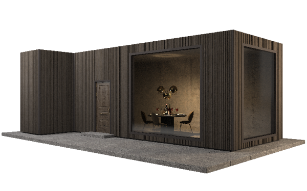 Фасадная панель GRINDERDECO, ДПК,двухсторонняя Венге купить в Юрьев-Польском