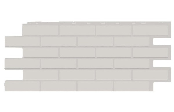 Фасадная панель T-Siding Кирпич Модерн Эко Уайт купить в Юрьев-Польском